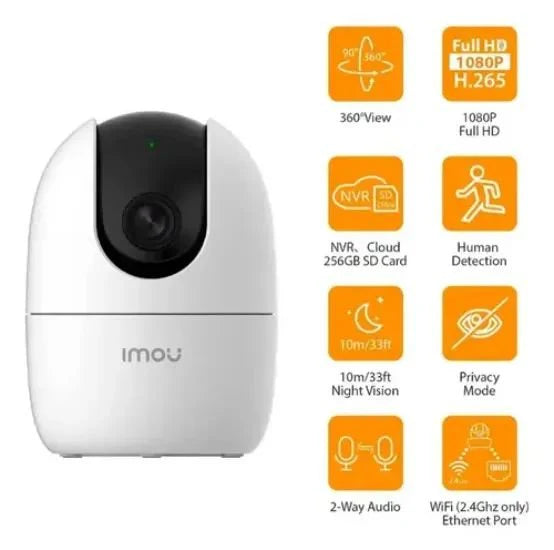 Camara wifi Imou 5 mega pixeles IPC-K2EN-5R1W