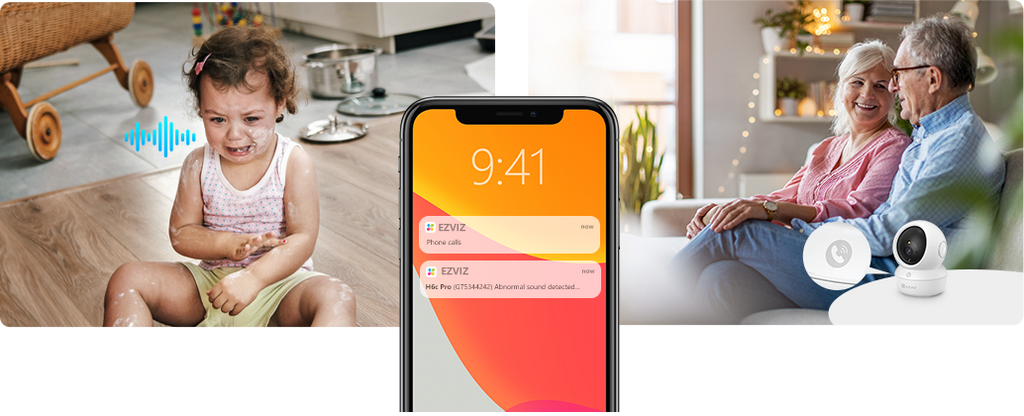 Cámara wifi h6c 3K