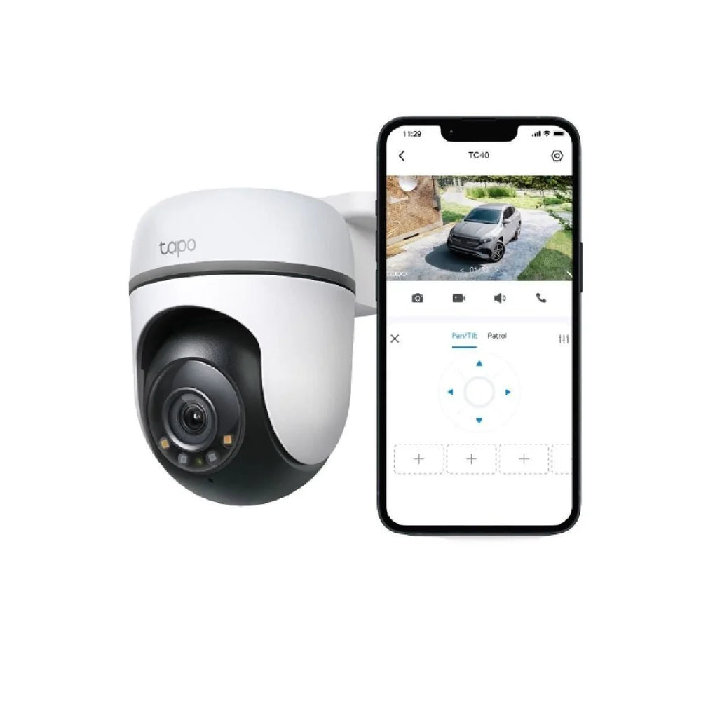 Cámara de seguridad Wi-Fi Tplink TC40 para exteriores con detección por IA