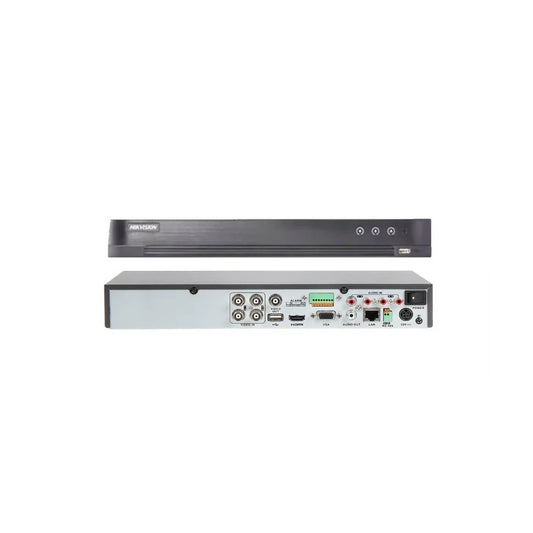 Dvr Hikvision 4K  4 Canales -7204HUHI-M1/XT