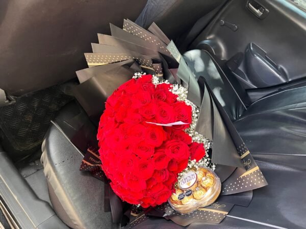 Bouquet 100 rosas - Imagen 4