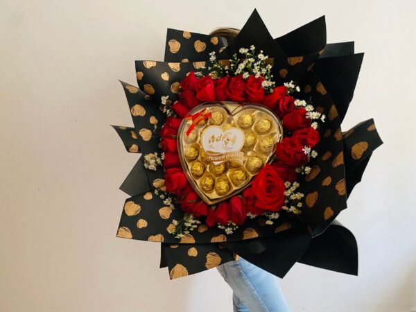 Ramo 48 rosas Ferrero
