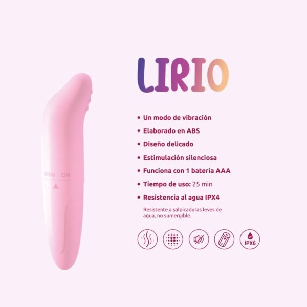 Bala Vibradora Lirio Rosado - Imagen 5