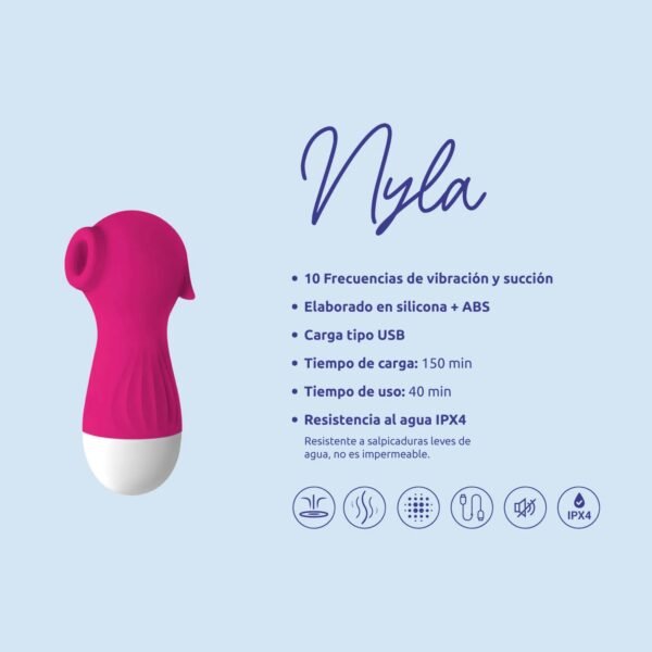 Succionador Nyla Fucsia - Imagen 7