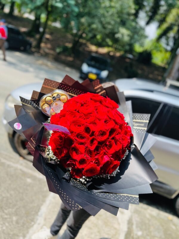 Bouquet 100 rosas