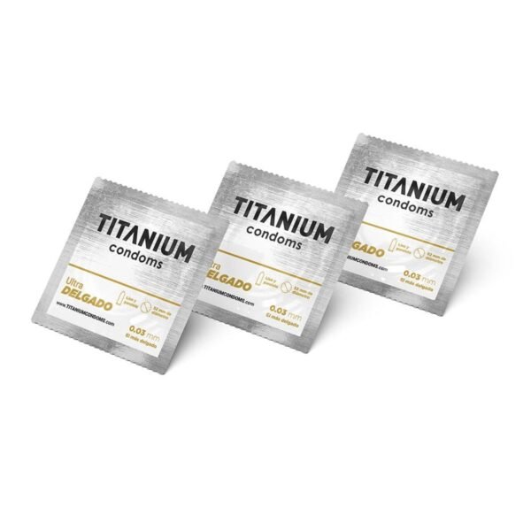 Condones titanium ultradelgado x 3 - Imagen 2