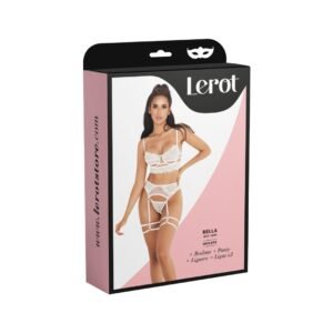 Conjunto Lencería Bella Lerot Marfil